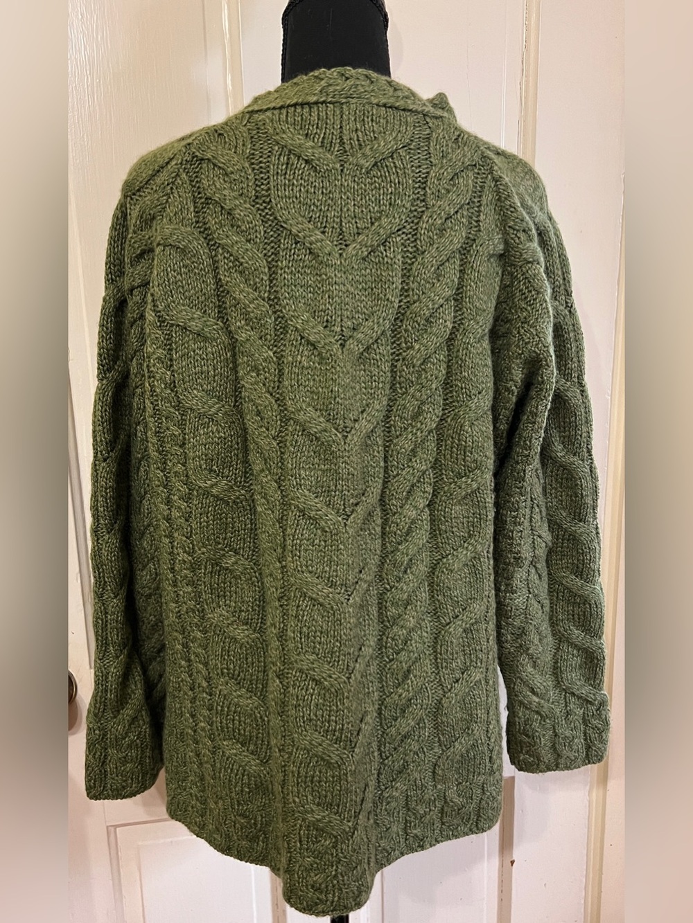 Aran Sweater Market Super Soft Luxury Cable Knit Aran XL - Picture 3 of 10